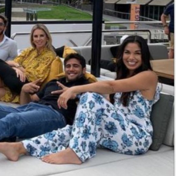 TIGERLILY Aliki Blue Floral Wide Leg Jumpsuit NWT RRP$180 - Picture 8 of 16